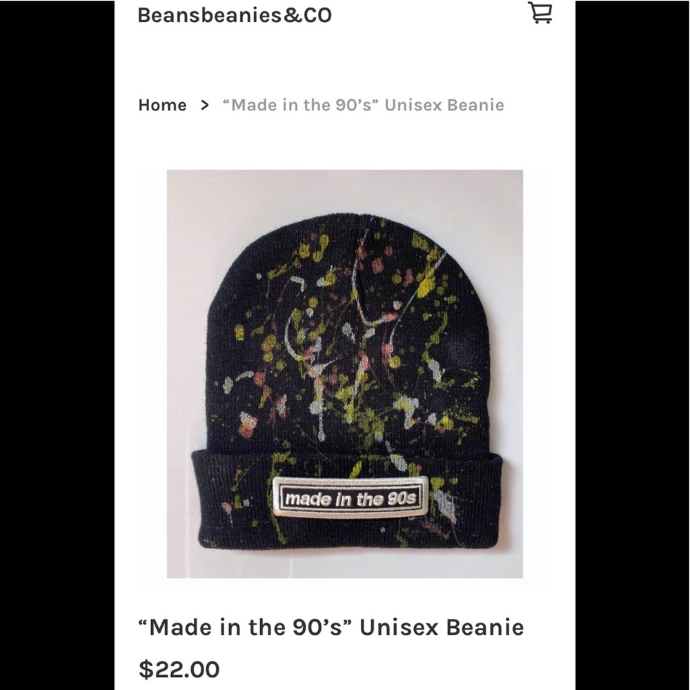 Made in the 90’s Beanie hat